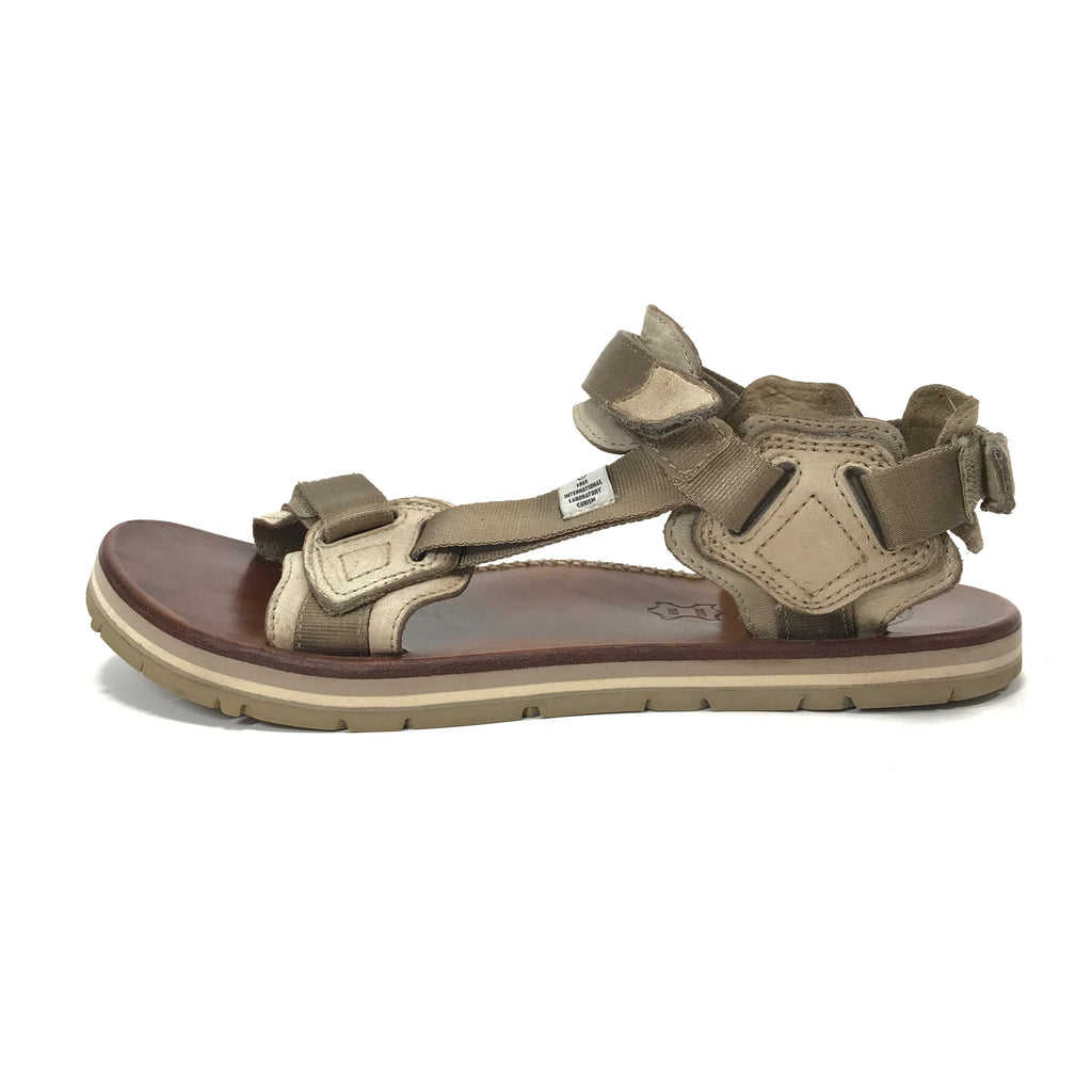 Visvim Christo Sherpa Folk Sandals Sand 