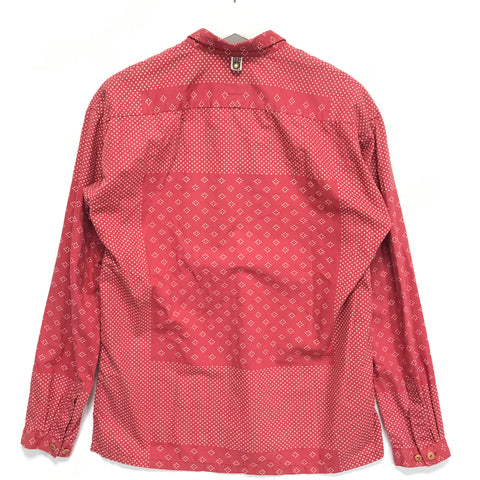 VISVIM(ビズビム) KERCHIEF DOTS TUNIC SHIRT 14SS (red) 2