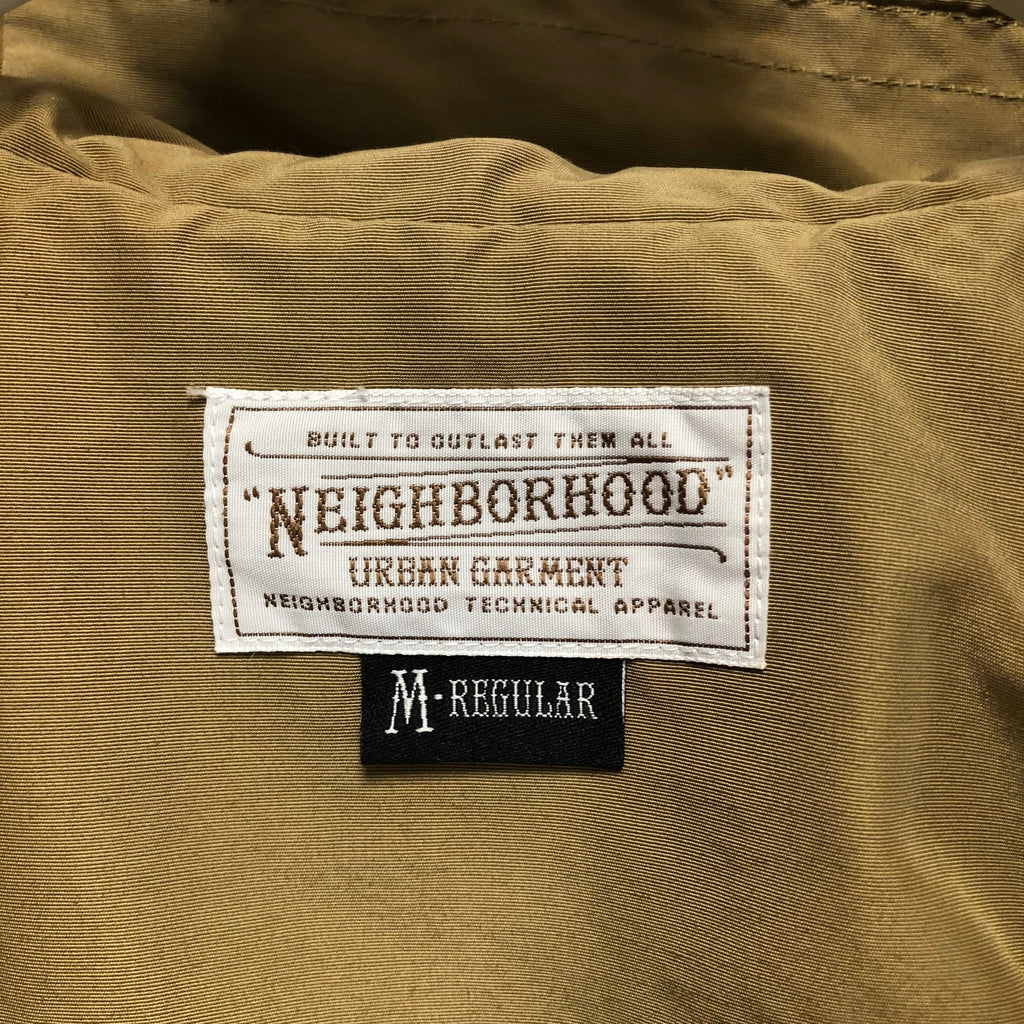 M] Neighborhood 12AW Cave Mountain Parka Jacket Yellow/Beige