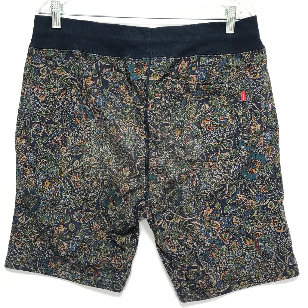 supreme paisley shorts