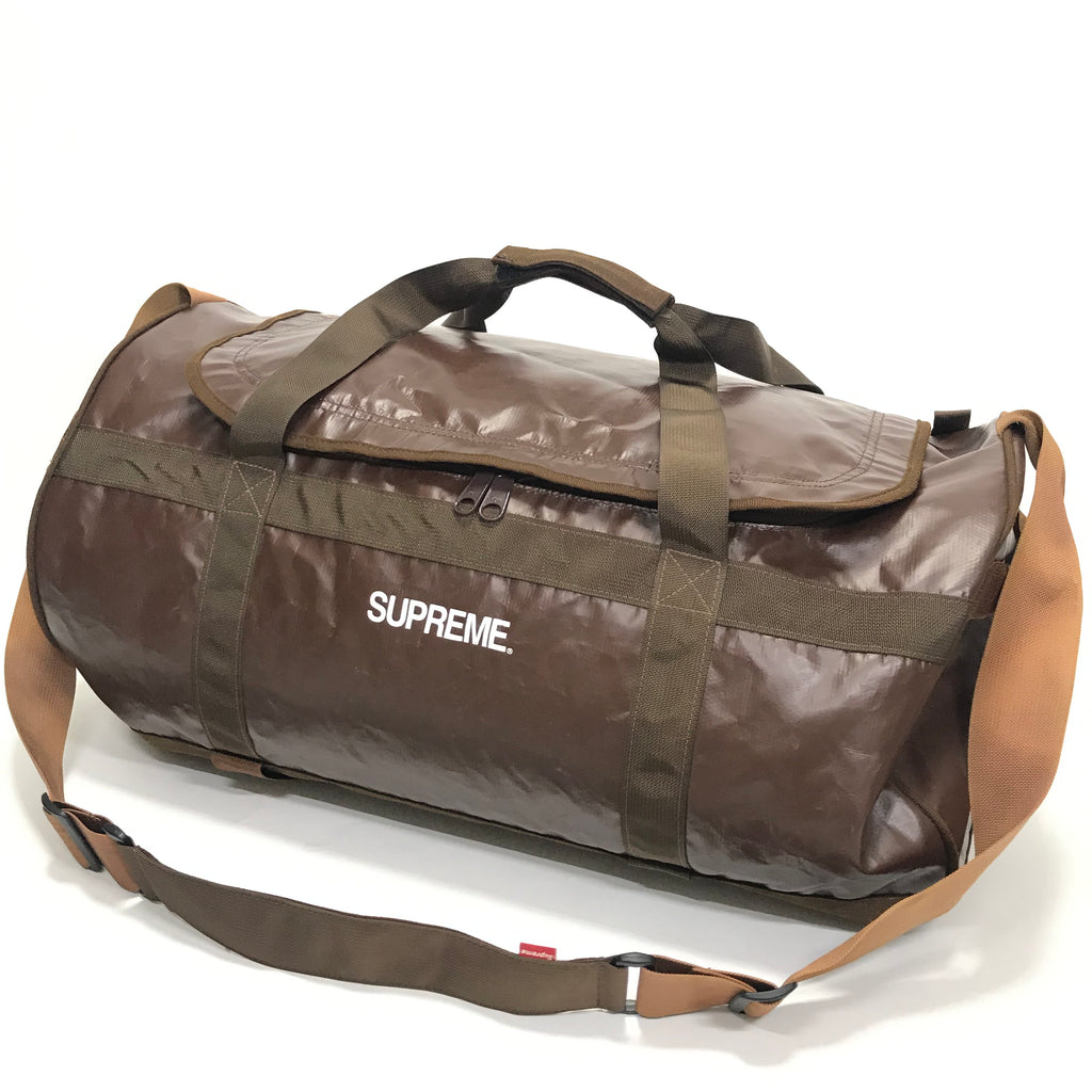 Supreme Vintage Vinyl Duffle Bag Brown – StylisticsJapan.com