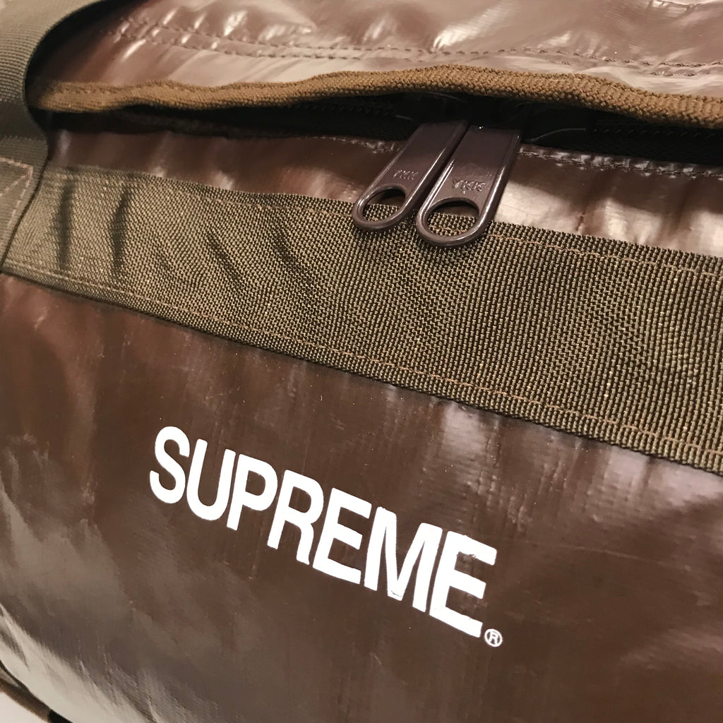 Supreme Vintage Vinyl Duffle Bag Brown – StylisticsJapan.com