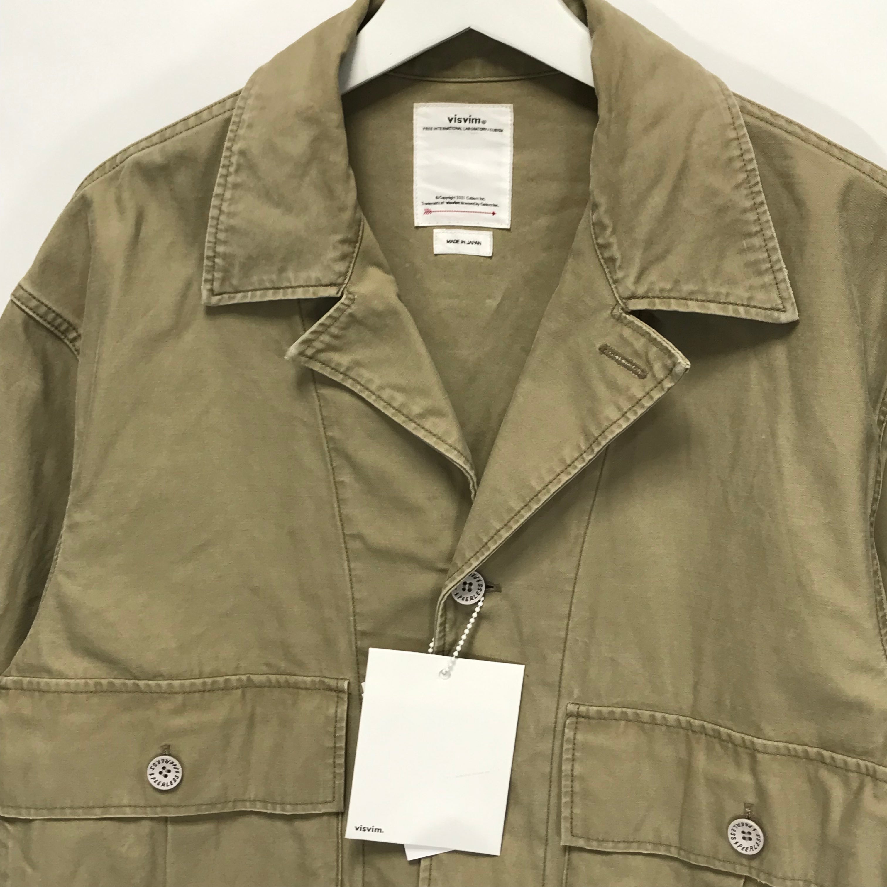 [L] Visvim 19SS VISVIM DOMAINE SHIRT JKT PALISADES