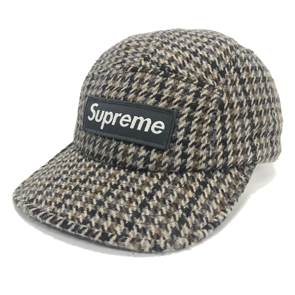 supreme houndstooth cap