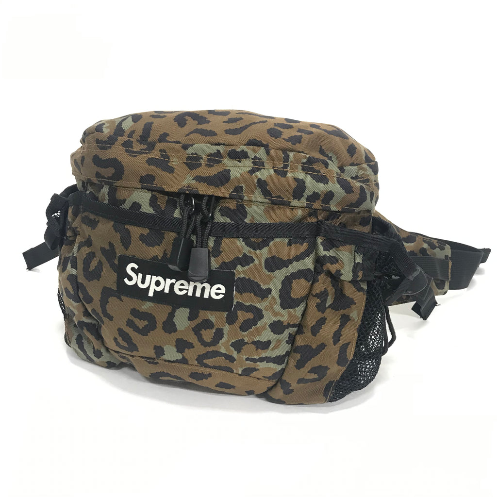 supreme camo waist bag