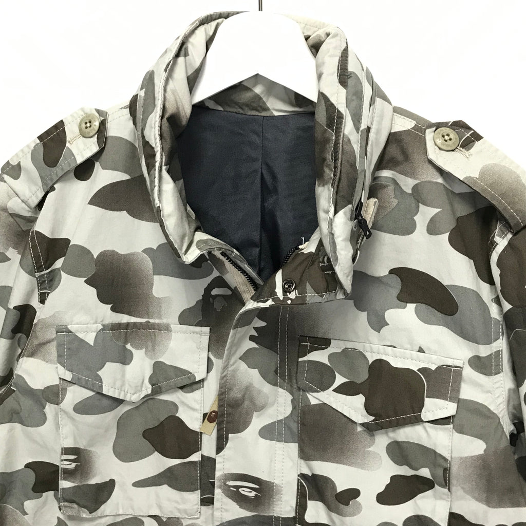 M] A Bathing Ape Bape Gore Windstopper Camo M-65 Jacket