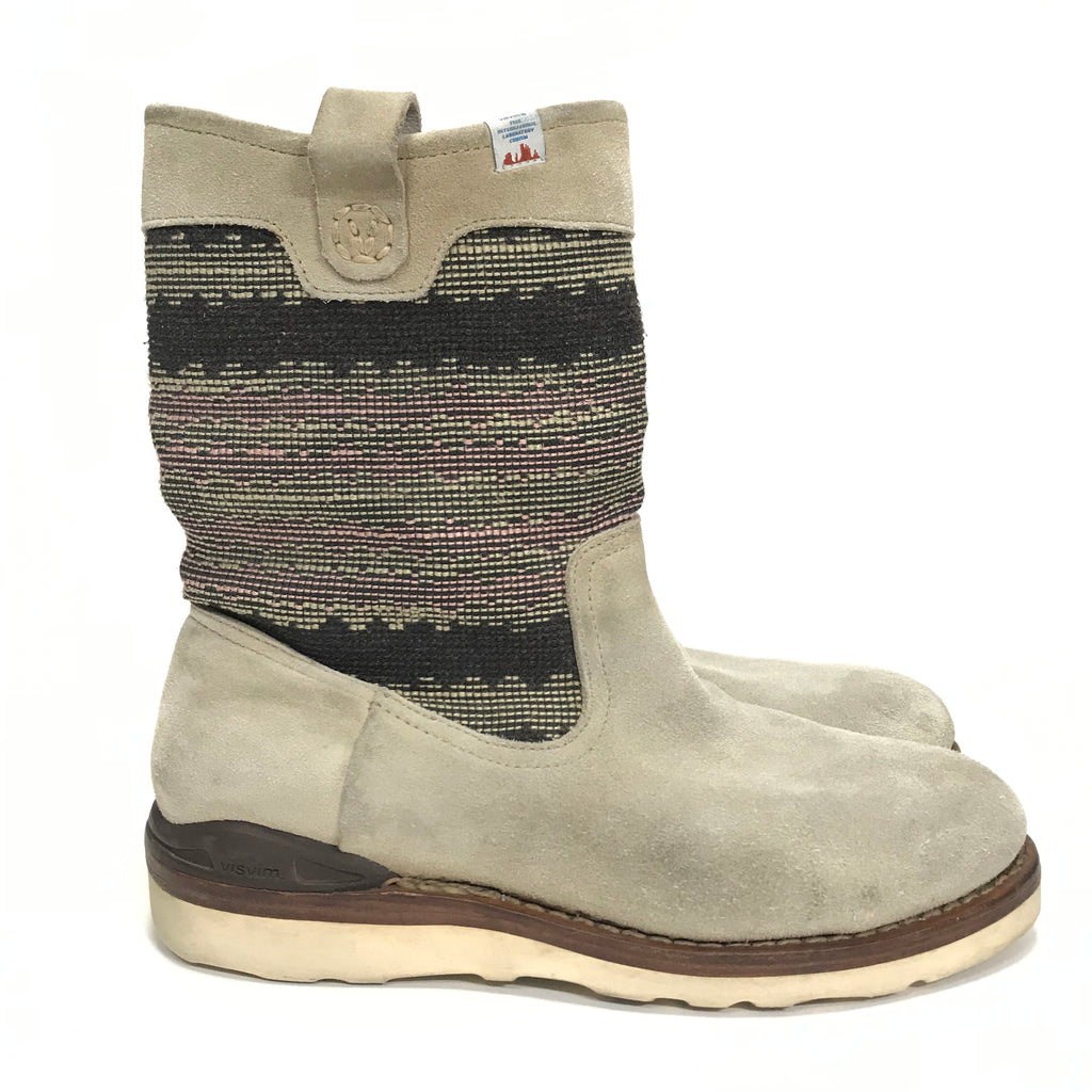 9] Visvim 11SS Wabanaki Boots Folk Blanket Sand – StylisticsJapan.com