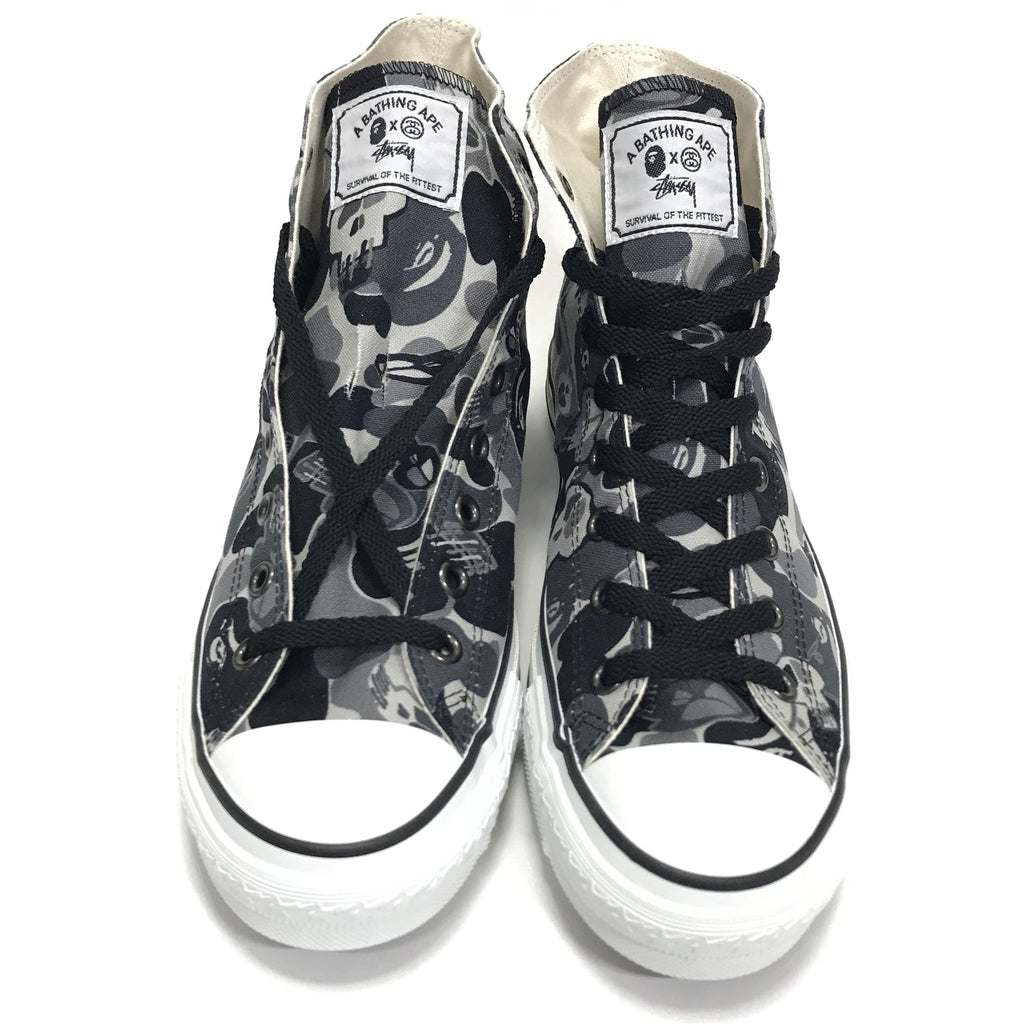 美品】A BATHING APE×STUSSY APE STA HI | veganutris.com.br