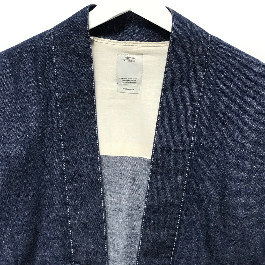 M] VISVIM 13SS Visvim Lhamo Shirt One Wash Indigo