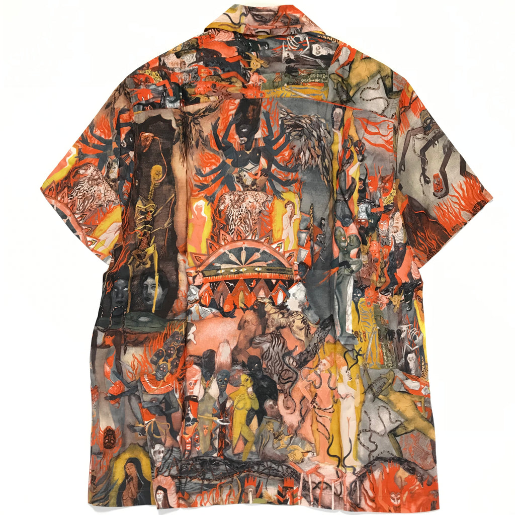 L] DS! Wacko Maria 18SS Hekiga S/S Hawaiian Shirt