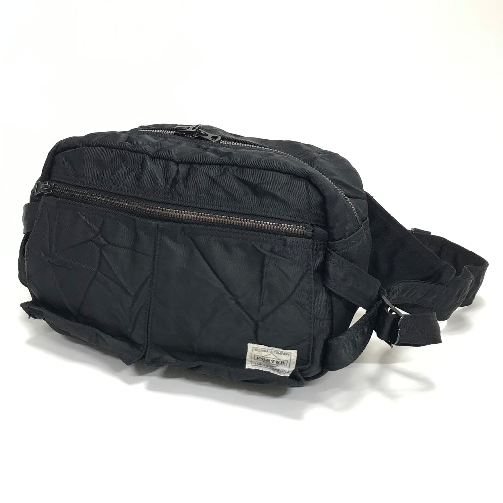 Porter Ride Waist / Shoulder Bag Black – StylisticsJapan.com