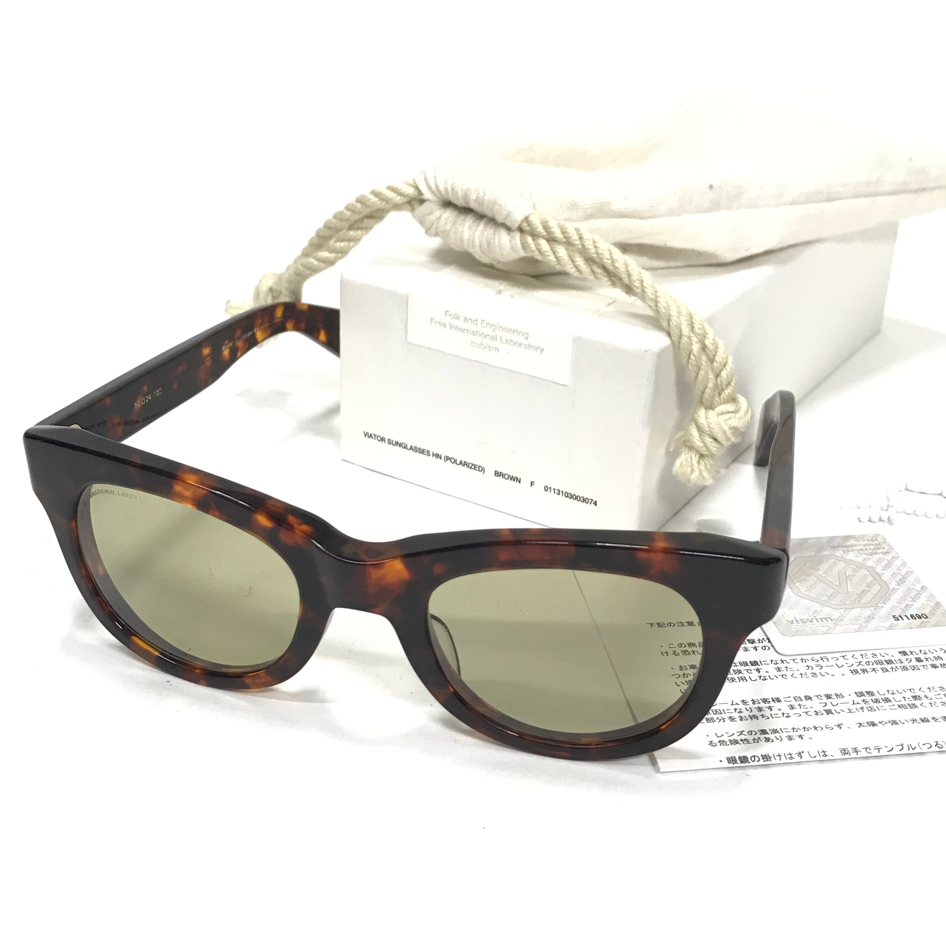 B品セール VISVIM VIATOR SUNGLASSES HN（POLARIZED） - 通販