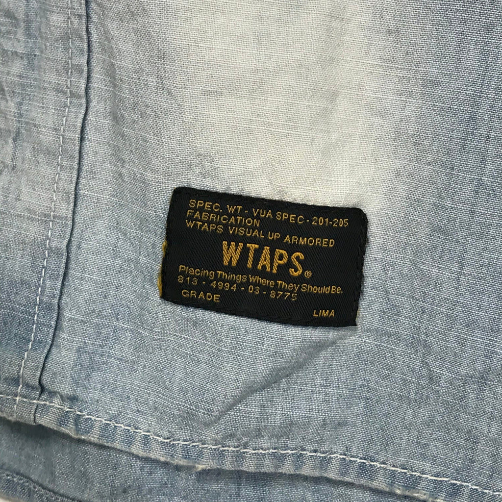 wtaps BIB / LS / COTTON. CHAMBRAY 白 BGaLici4UQ - campoverde.pl