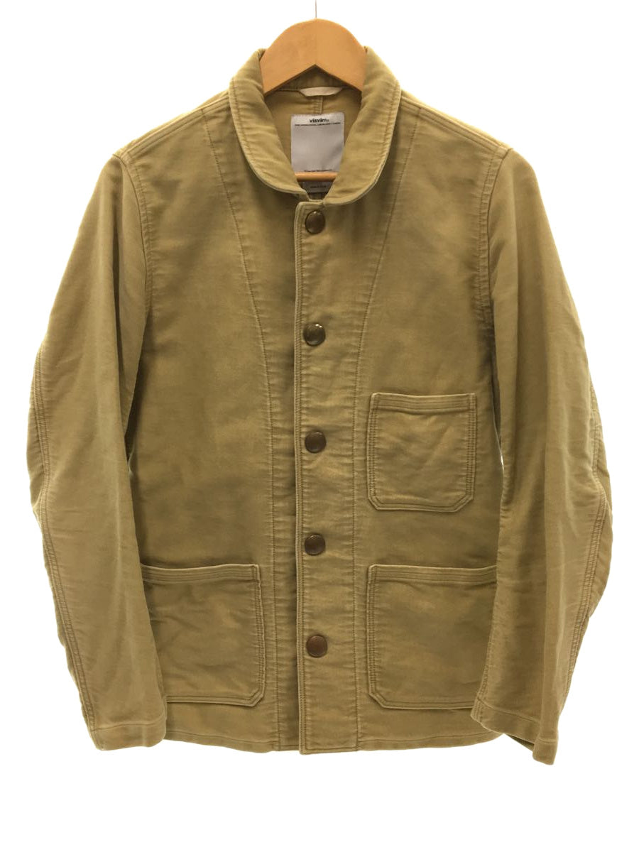 M] Visvim 13AW Cunningham Smock Moleskin Jacket Beige