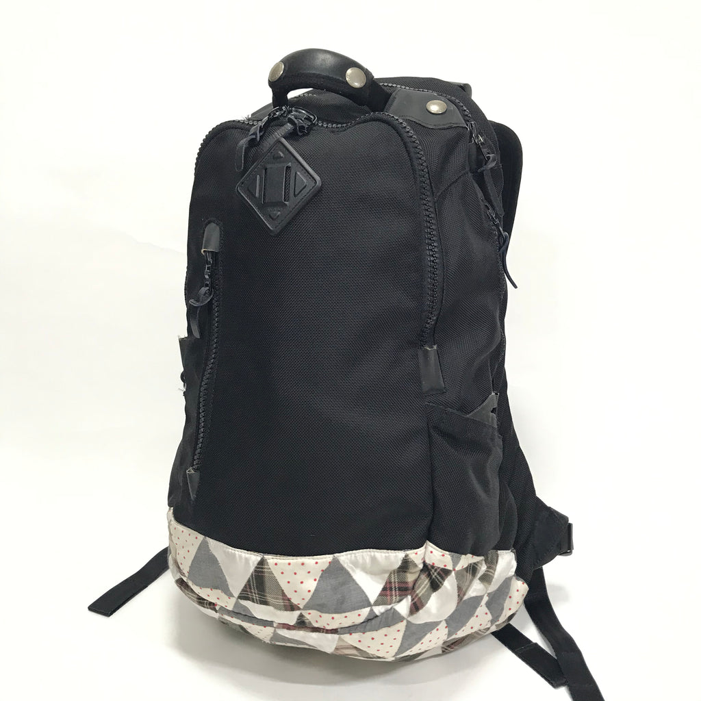 Visvim 08AW 20L Ballistic Shaker Patchwork Backpack Black