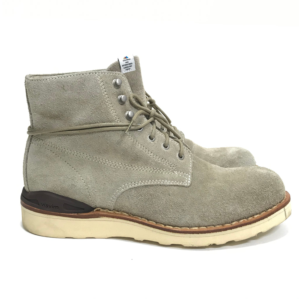 9] Visvim Virgil Boots Folk Suede Sand – StylisticsJapan.com