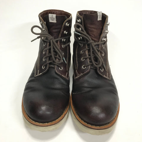 9.5] Visvim Virgil Boots Folk Kngr ( Kangaroo ) Dark Brown