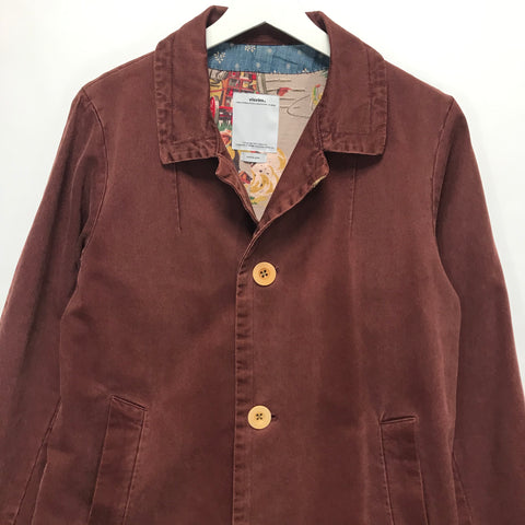 M] VISVIM 14AW Mies Coat Burgundy – StylisticsJapan.com