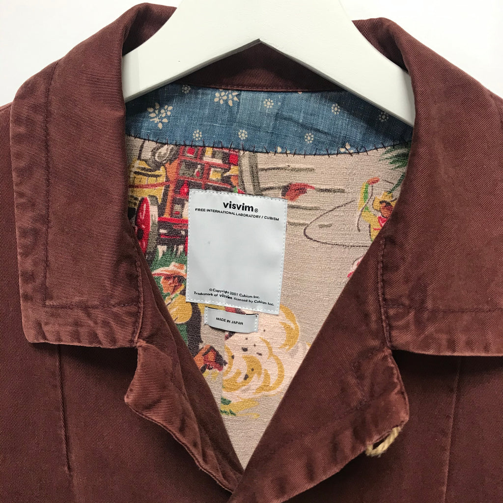 正規取扱店】 MIES 名作 COAT BURGUNDY visvim 14AW 14aw MIES Visvim