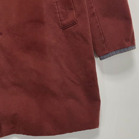 当店限定販売】 14aw visvim MIES COAT BURGUNDY 2 ステンカラーコート