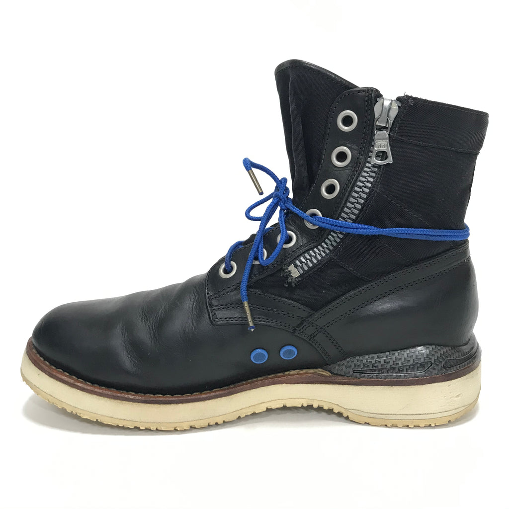 9.5] Visvim 7 Hole 73 Boots Folk Carbon Black – StylisticsJapan.com