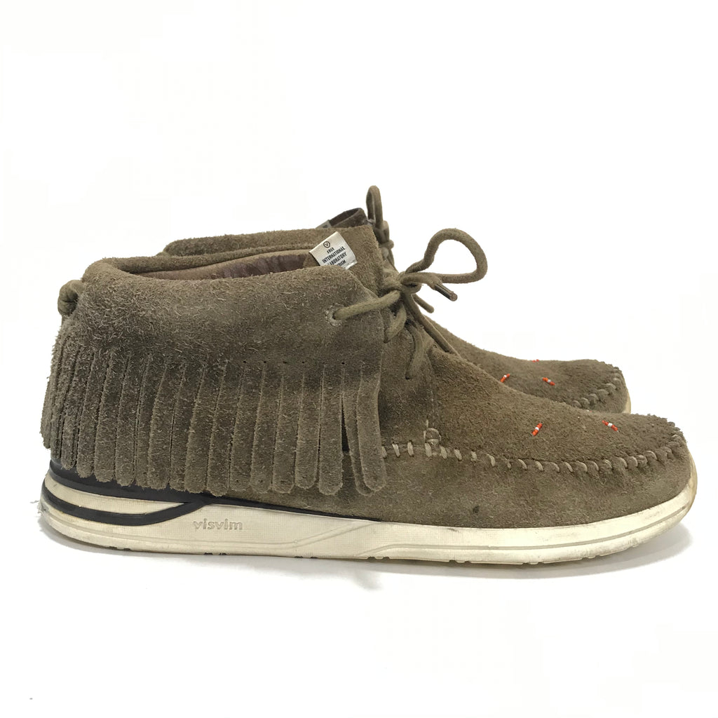 11] Visvim FBT Shaman Folk Suede Sand – StylisticsJapan.com