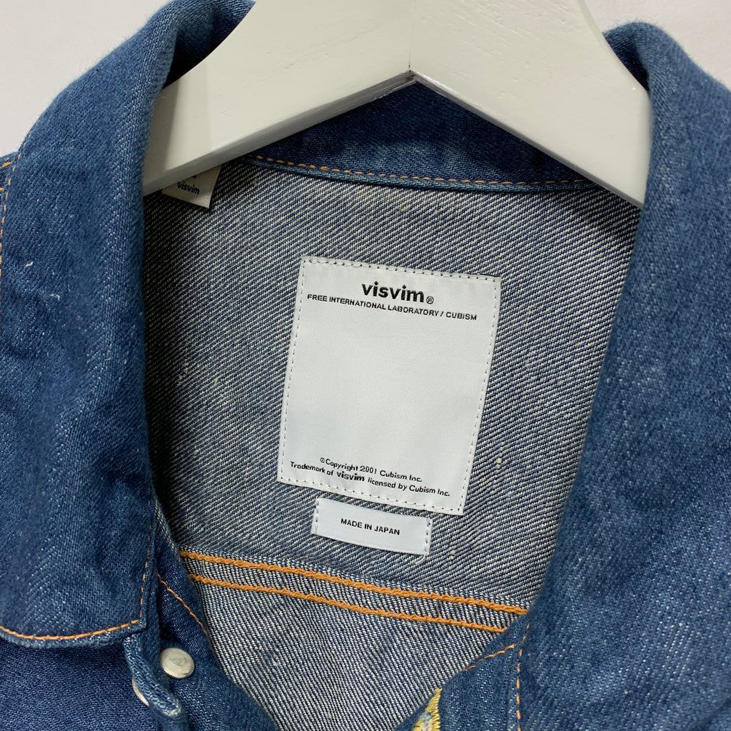 M] Visvim 13SS Social Sculpture 102 Jacket One Wash Cotton/Linen