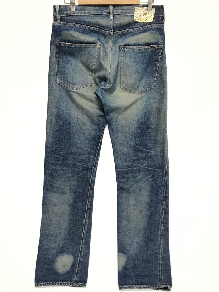 33 x 32] VISVIM Social Sculpture Damaged Selvedge Denim Jeans