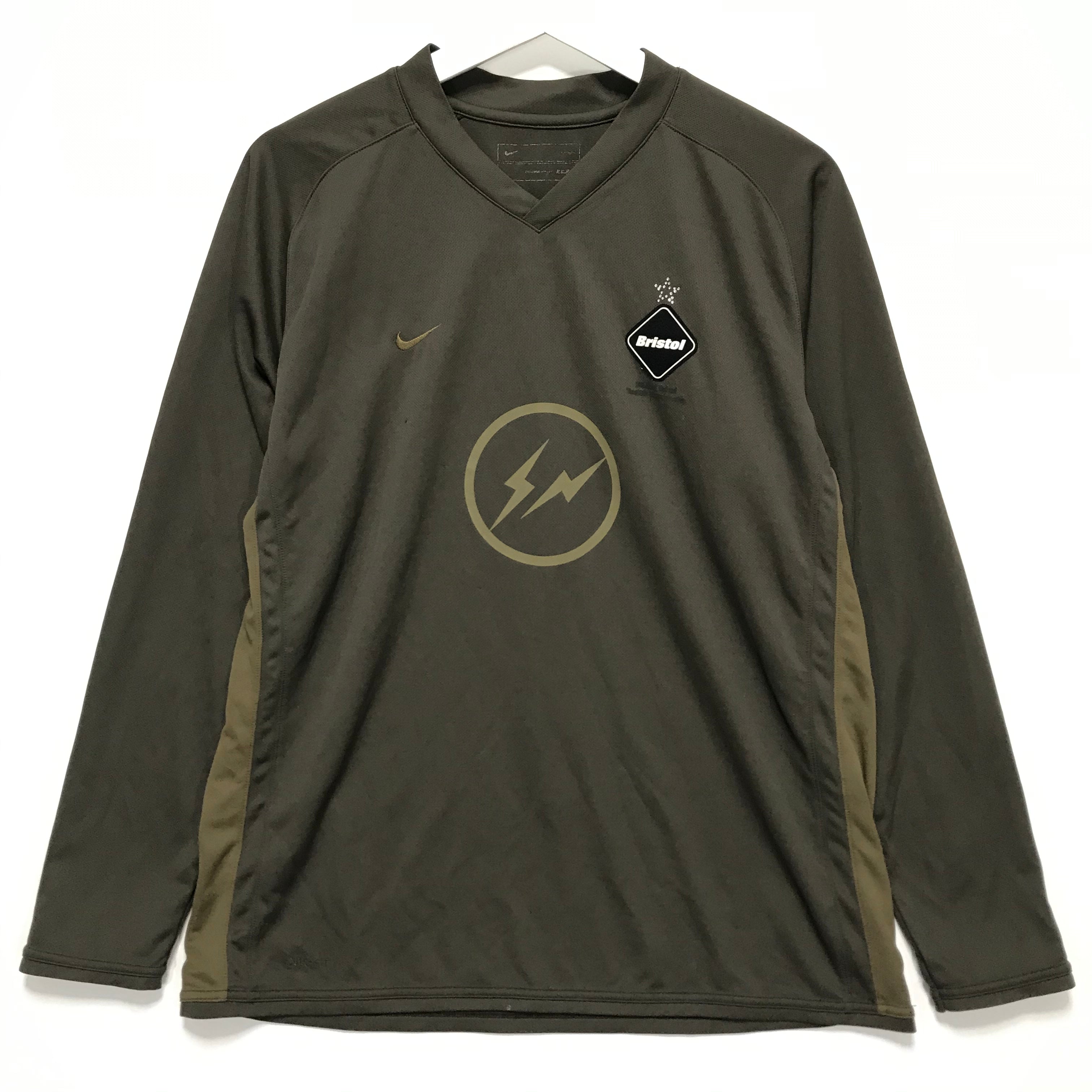[M] Fragment x Visvim x FCRB Nike Soccer Football L/S Jersey Shirt
