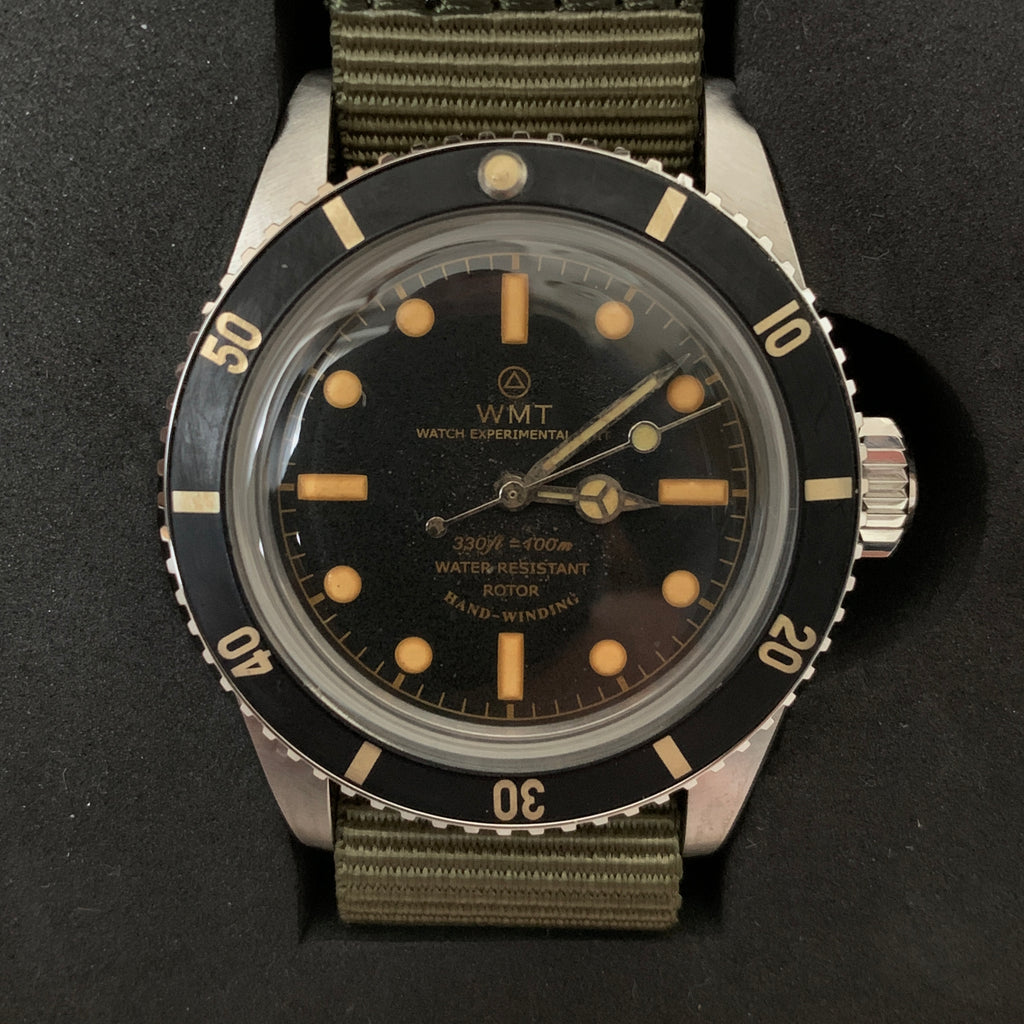 NEW! WMT Sea Diver - Sea Diver Dial / Diver Bezel AGED Watch