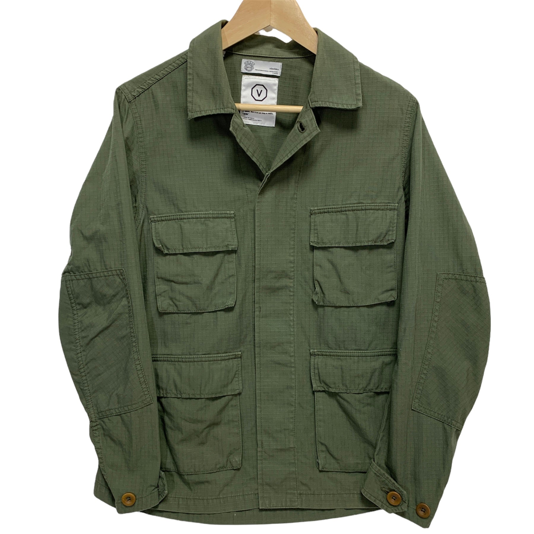 S] VISVIM Kilgore Jacket Ripstop Cotton Olive – StylisticsJapan.com