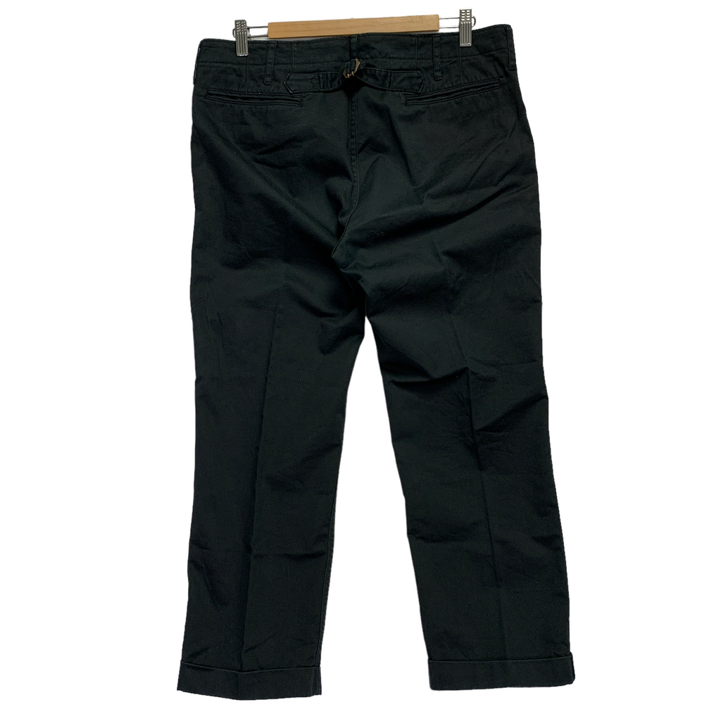 [L] Visvim 12AW High Water Chino Pants Black – StylisticsJapan.com