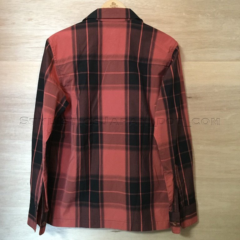 S] DS! WTaps Vatos L/S Shirt Red Plaid – StylisticsJapan.com
