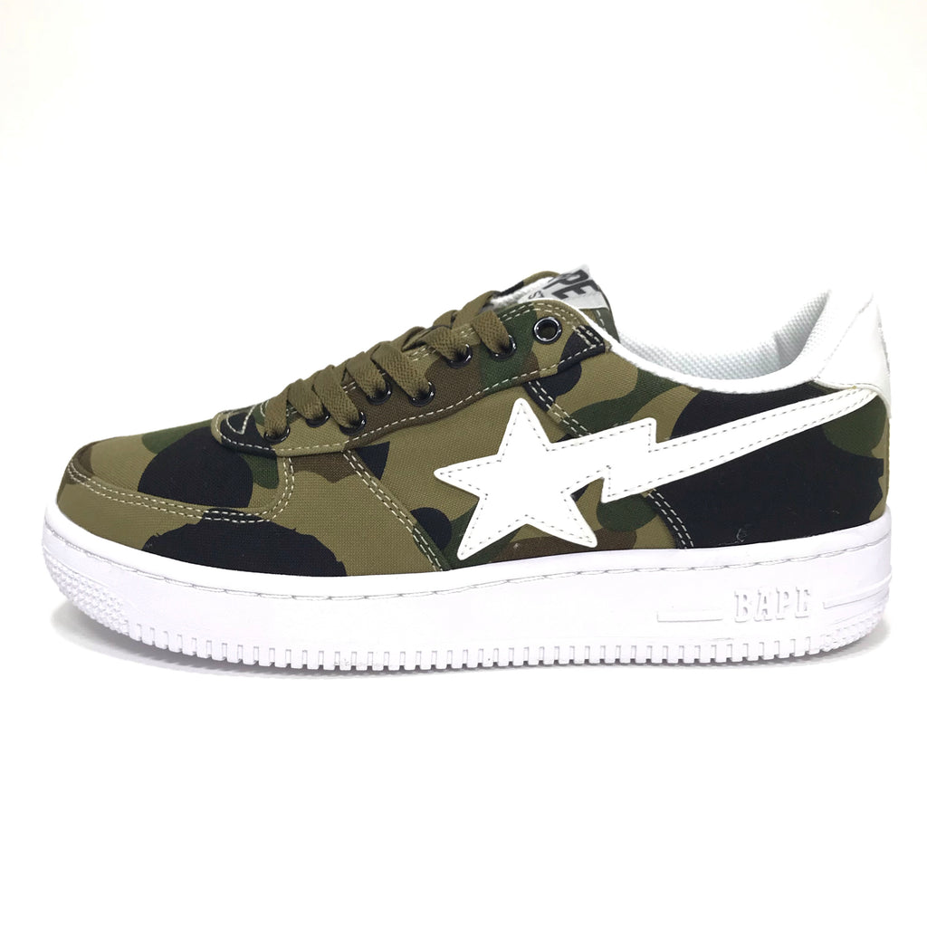 bathing ape camo shoes