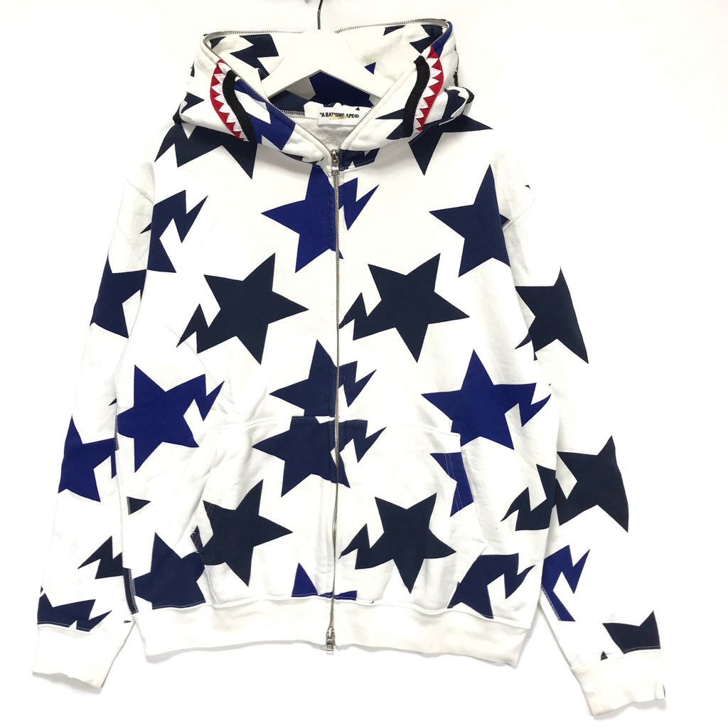 bape star hoodie