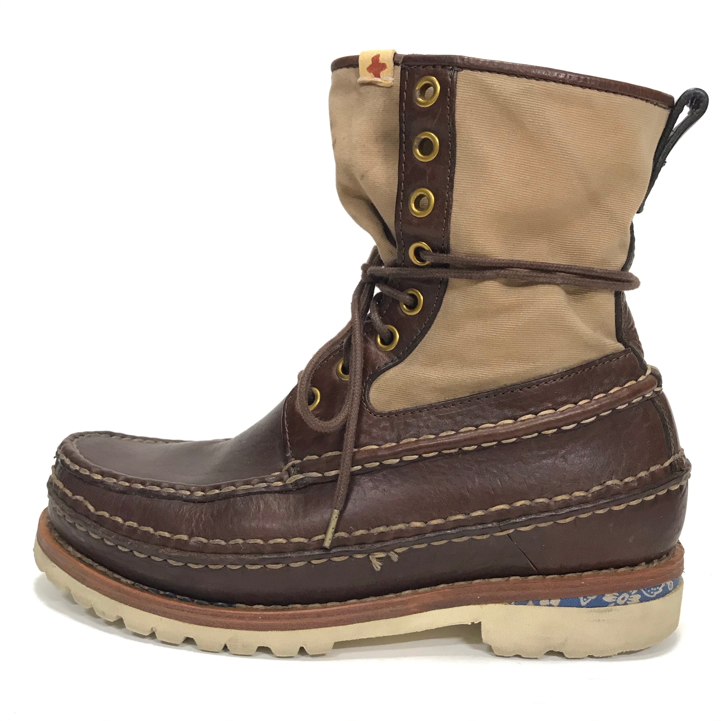 15SS visvimレザー GRIZZLY BOOTS 限定 定価14万円