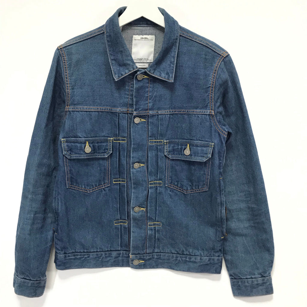 S] Visvim 101 Denim Jacket Cotton/Linen – StylisticsJapan.com