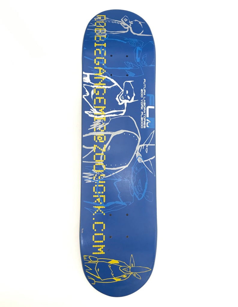 Futura x Zoo York Robbie Gangemi Pointman Deck Blue