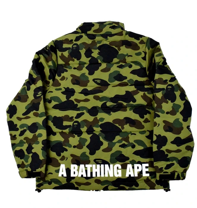 最高級 A BATHING APE 1st CAMO DOWN JACKET asakusa.sub.jp