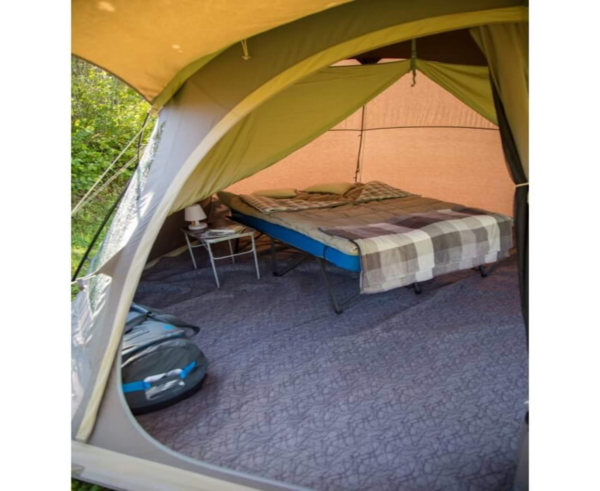 кровать для зимней палатки