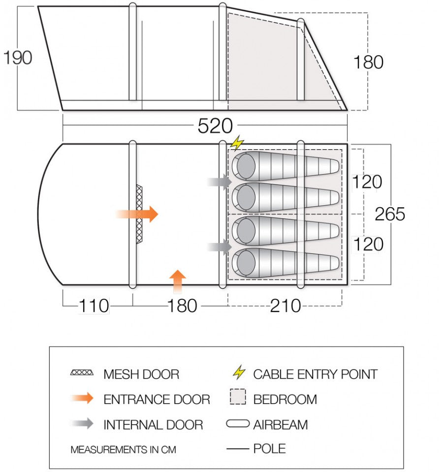 airbeam tents