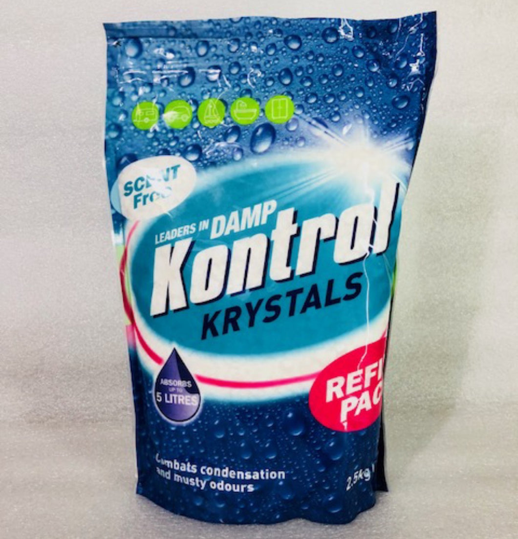 Kontrol Krystals 25kg Refill Pack Newquay Camping Moisture Traps