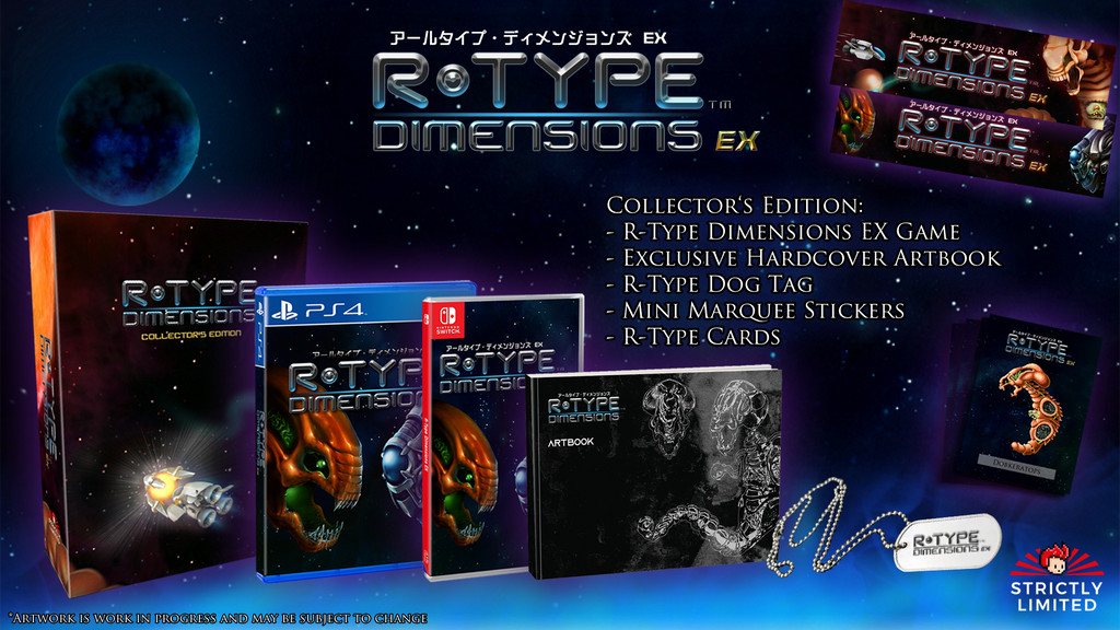 R Type Dimensions Ex Collector S Edition Nintendo Switch Preorder Strictly Limited Games