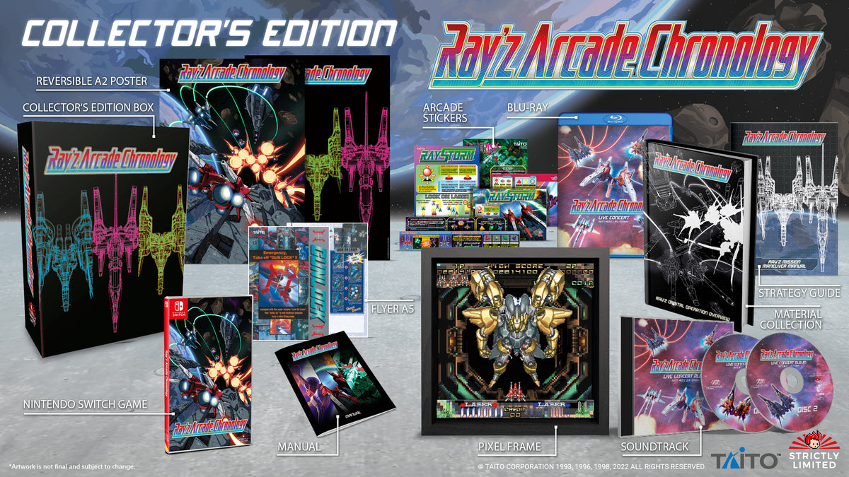 Products Ray'z Arcade Chronology Collector's Edition (NSW) - Preorder –  Strictly Limited Games