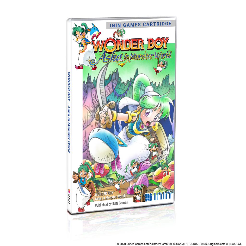 Wonder Boy Asha In Monster World Mega Collector S Edition Nsw Pre Strictly Limited Games