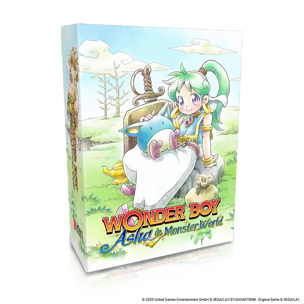 Wonder Boy Asha In Monster World Mega Collector S Edition Nsw Pre Strictly Limited Games