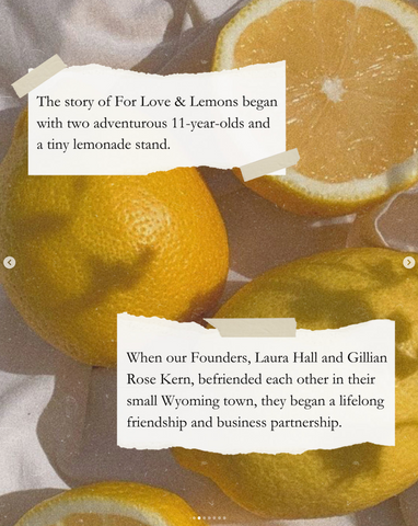 For Love and Lemons Lemon Print