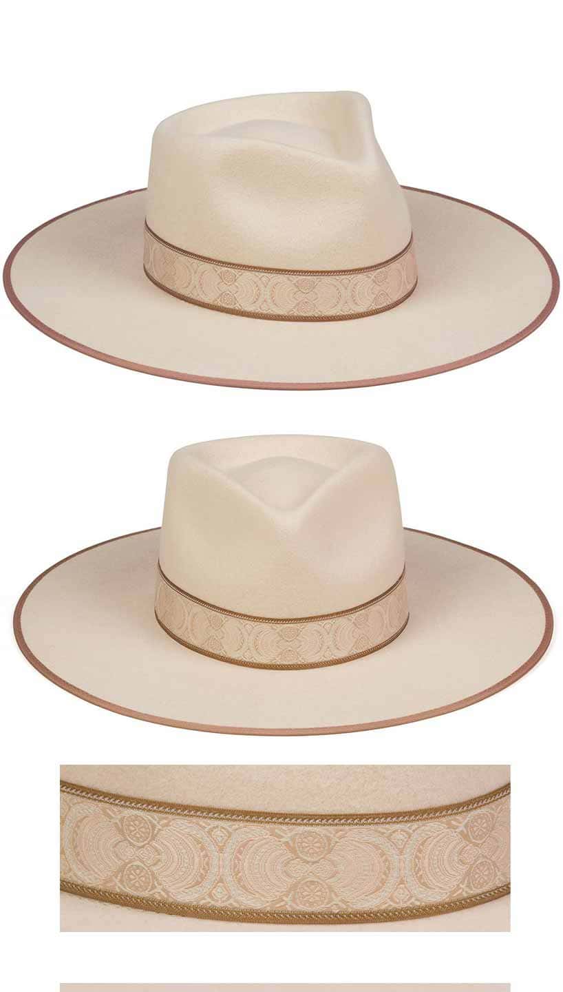 Ivory Rancher Hat  SHOP RANGE OF SUMMER LACK OF COLOR HATS
