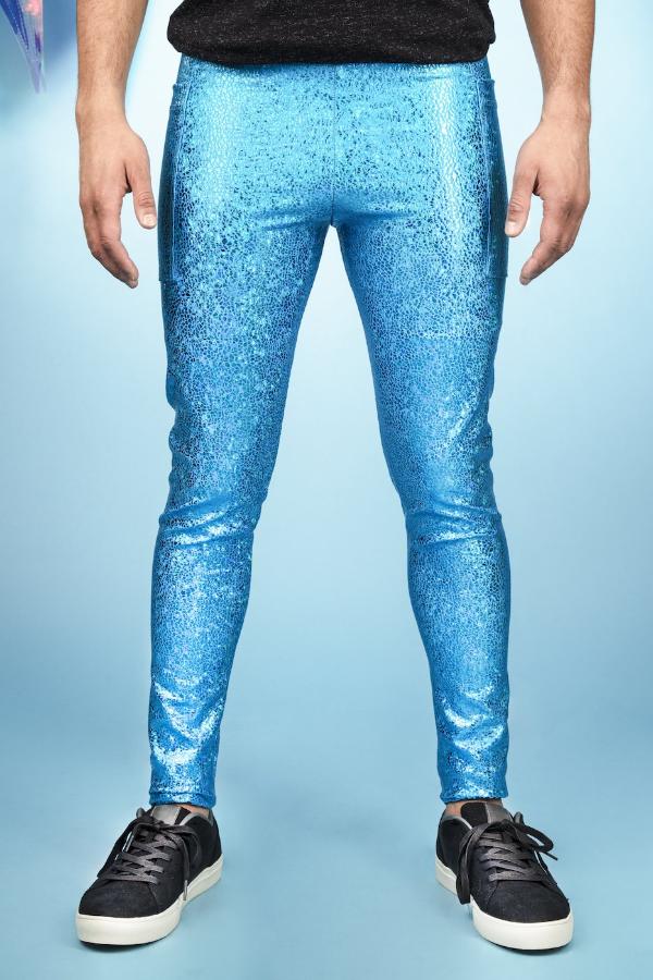 BOYS GOLD HOLOGRAPHIC LEGGINGS – MADWAG Clothing