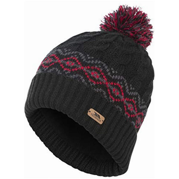 men's fleece lined bobble hat